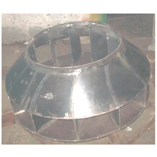 Impeller Dia 850 x 12 Blade Rubber Lining For Chemical Resistance